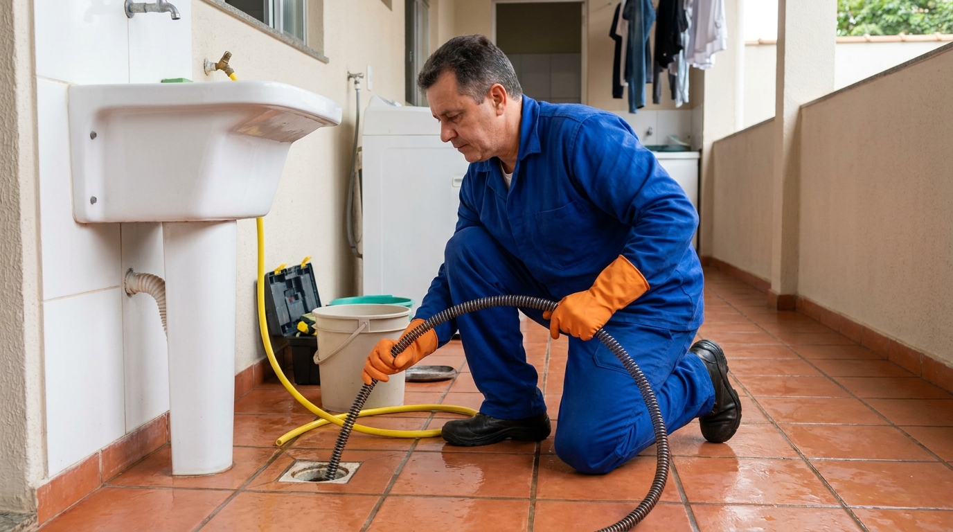 Desentupimento de ralo perto de mim em Vitória‑ES